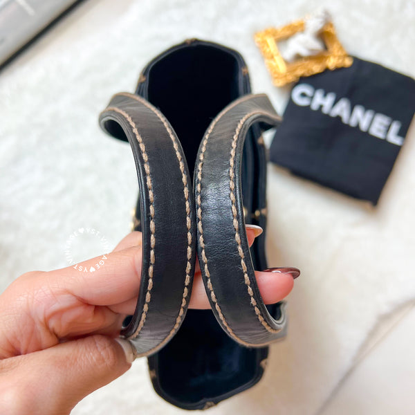 Vintage Chanel Vivian Tote Bag - Black 005