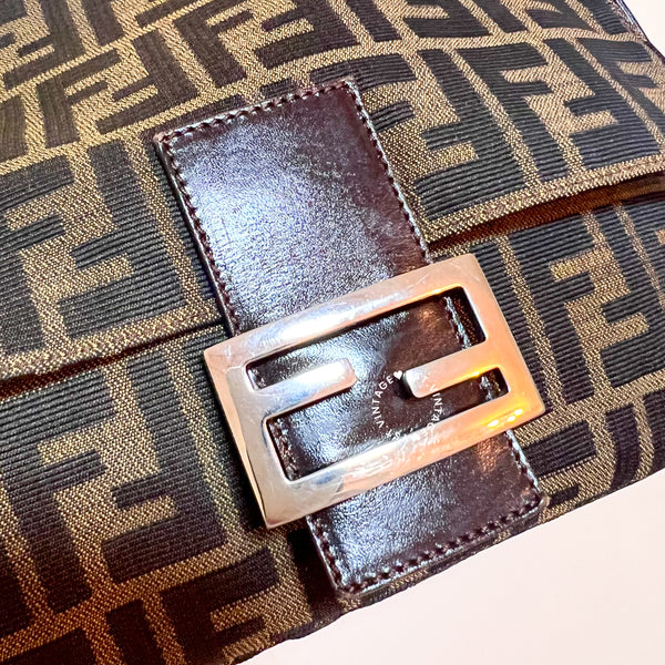 Vintage Fendi Mamma Baguette SHW