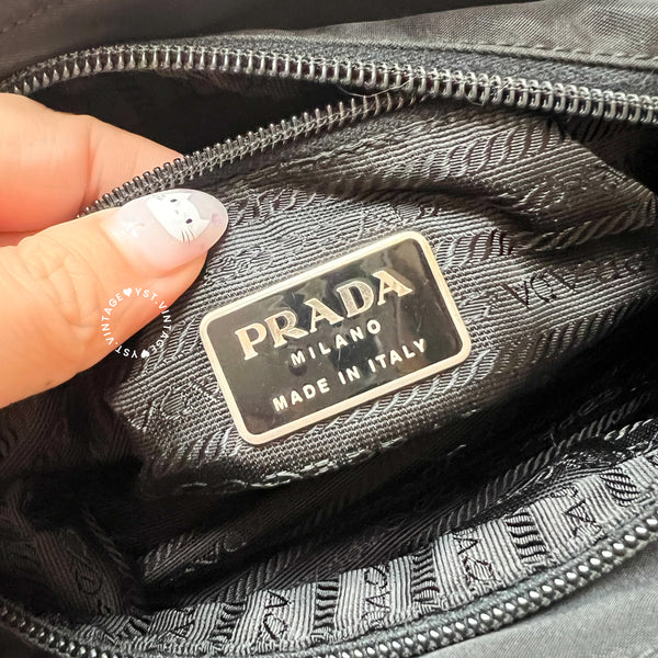 Vintage Prada Tote Bag 002 - Black