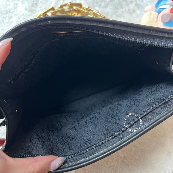 Vintage YSL 1990s Envelope Clutch