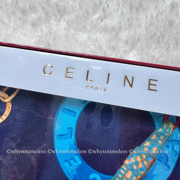 Vintage CELINE Scarfs/ Handkerchiefs - Cilo, Lily & Peony