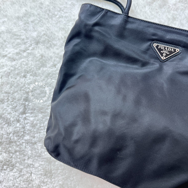 Vintage Prada Tote Bag 002 - Black