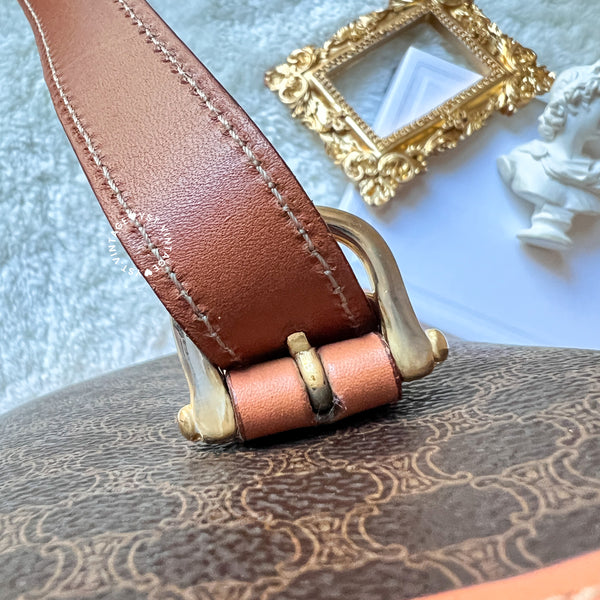 Vintage CELINE Macadam Bucket Hand/ Shoulder Bag 003