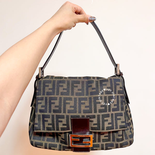 Vintage Fendi Mamma Baguette SHW