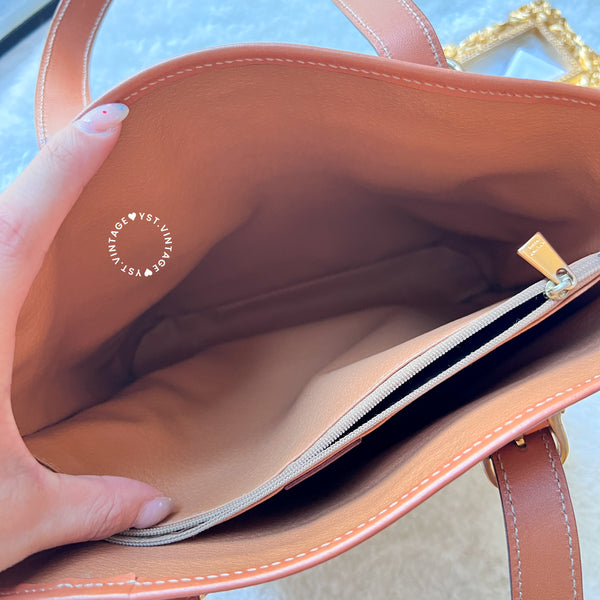 Vintage CELINE Macadam Bucket Hand/ Shoulder Bag 003