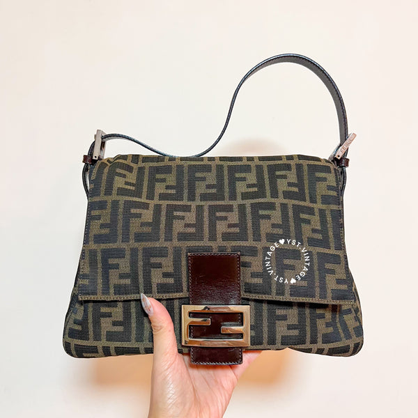 Vintage Fendi Mamma Baguette SHW