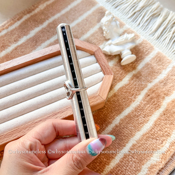 Vintage Tiffany & Co. Elsa Peretti Sterling Silver Open Heart Ring