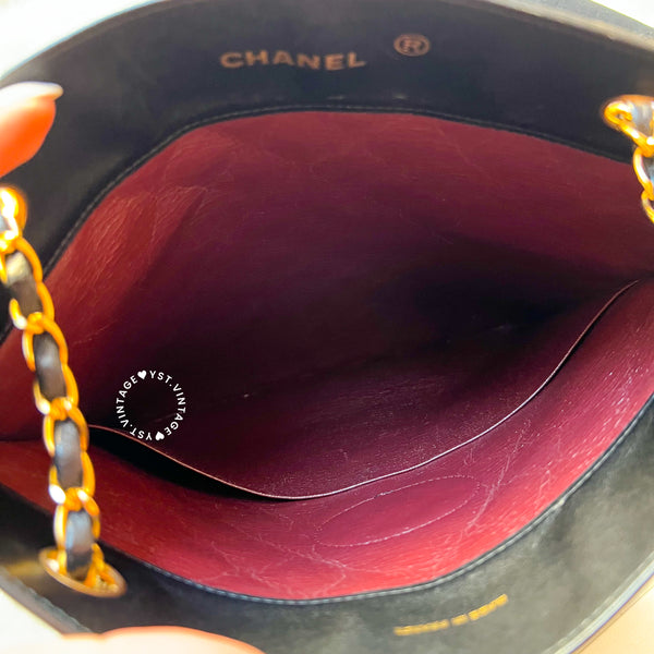 Vintage Chanel 2-Way Bag - Black 005