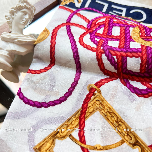 Vintage CELINE Scarfs/ Handkerchiefs (Manju/ Nanina/ Obelia/ Parinaz)