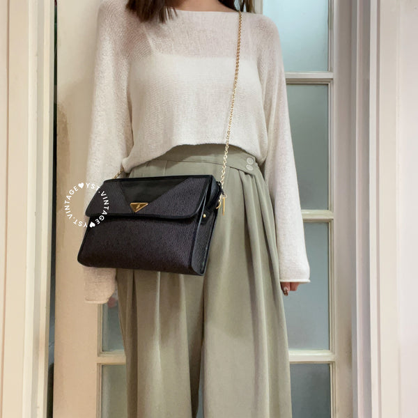 Vintage YSL 1990s Envelope Clutch