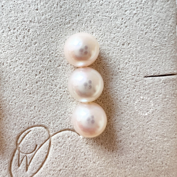 6-6.5mm Japanese Akoya Balance 18KYG Earrings