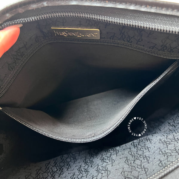 Vintage YSL 1990s Envelope Clutch