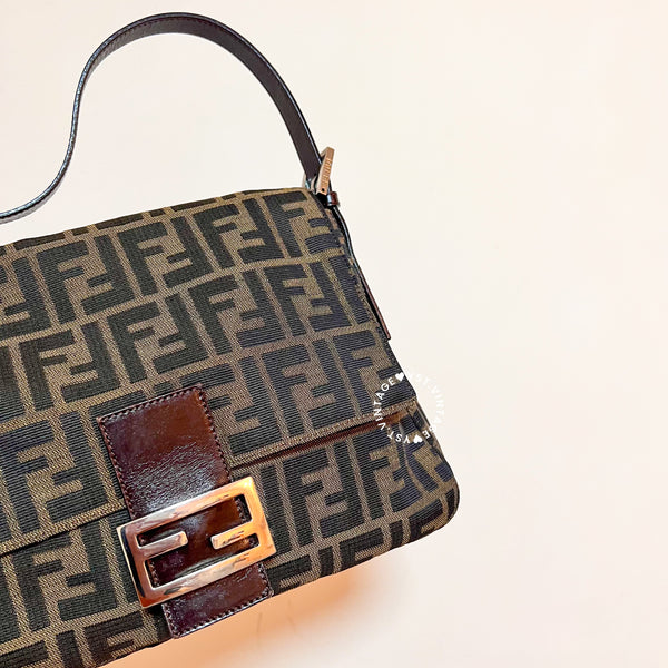 Vintage Fendi Mamma Baguette SHW