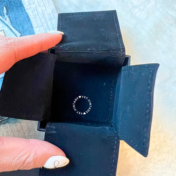 Pre-owned Chanel Coco Mark Rhinestone with Pearl Earrings