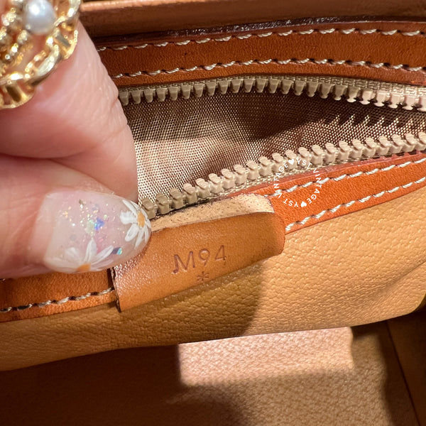Vintage CELINE 1994s Macadam Mini Boston 002