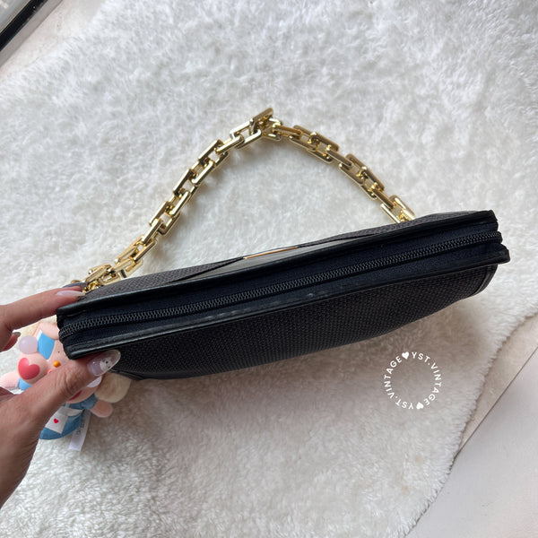 Vintage YSL 1990s Envelope Clutch