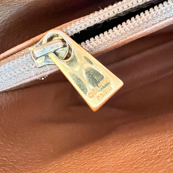 Vintage CELINE Macadam Bucket Hand/ Shoulder Bag 003