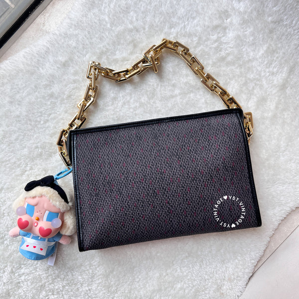 Vintage YSL 1990s Envelope Clutch