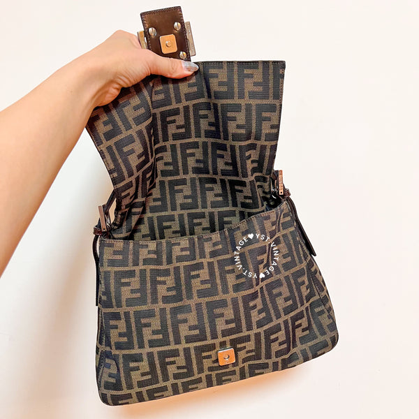 Vintage Fendi Mamma Baguette SHW