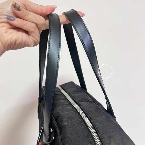 Vintage Chanel Coco Bar Baguette - Black*Brown