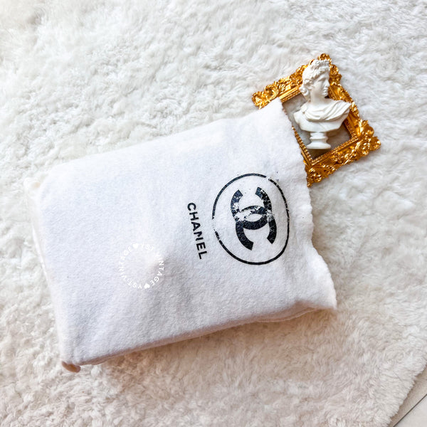 Vintage Chanel Mini Square Flap Bag - Black x Gold 004