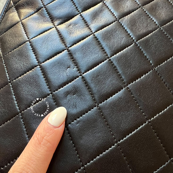 Vintage Chanel 2-Way Bag - Black 005
