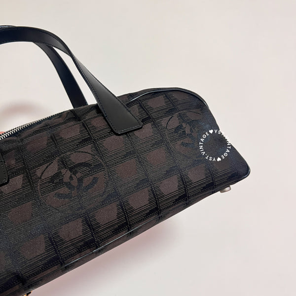 Vintage Chanel Coco Bar Baguette - Black*Brown