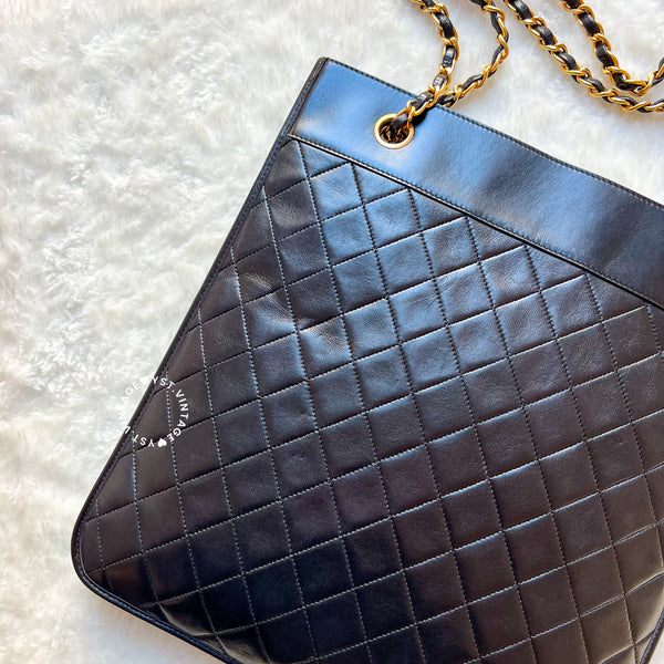 Vintage Chanel 2-Way Bag - Black 005