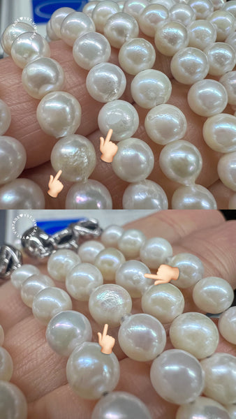 Japanese Akoya Pearls Necklace With Cert