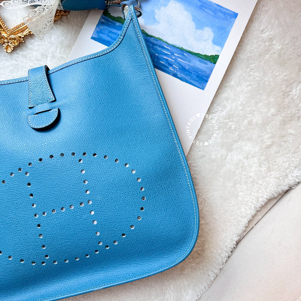 Vintage High-Class Evelyne - Denim Blue PM