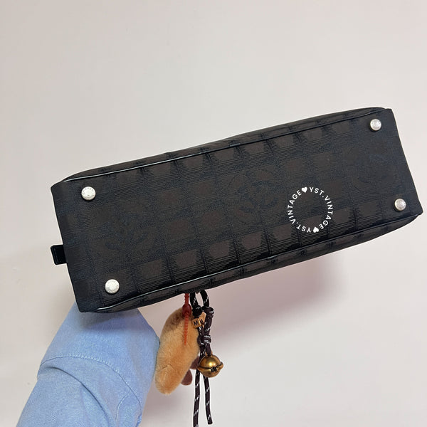 Vintage Chanel Coco Bar Baguette - Black*Brown