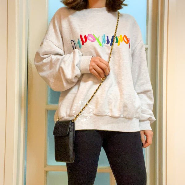 Vintage Chanel Caviar Mini Bag/ Phone Case - Black