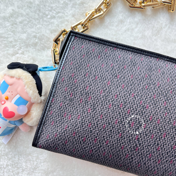 Vintage YSL 1990s Envelope Clutch