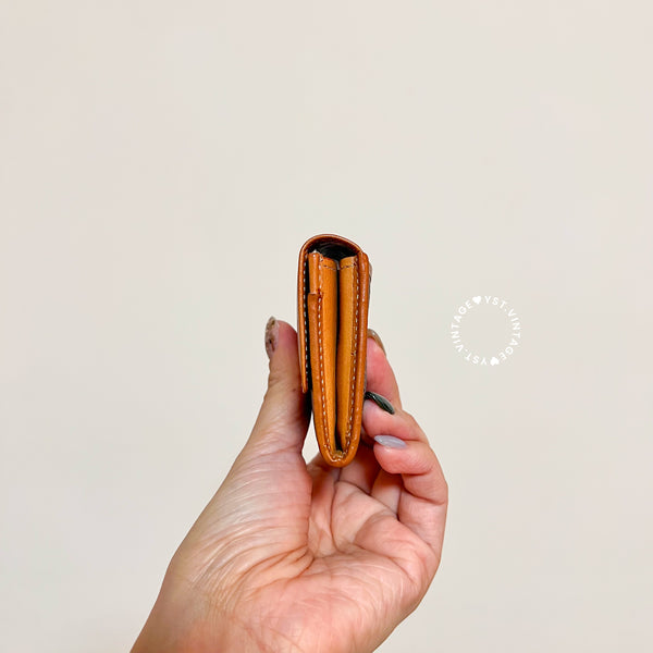 Vintage CELINE Macadam Card Holder / Coins Bag