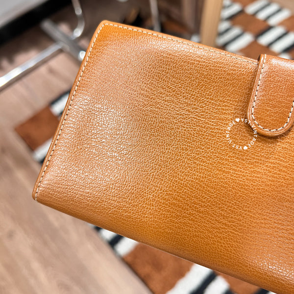 Vintage Loewe Velasquez Long Wallet - Caramel