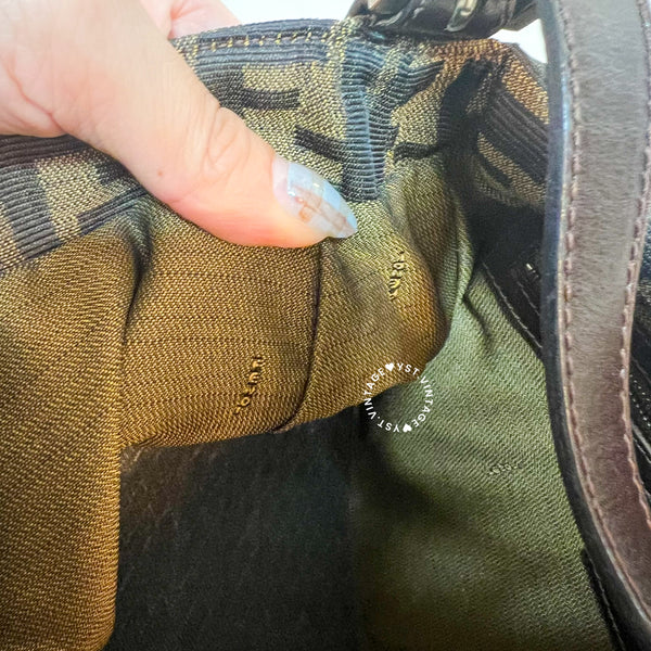 Vintage Fendi Mamma Baguette SHW
