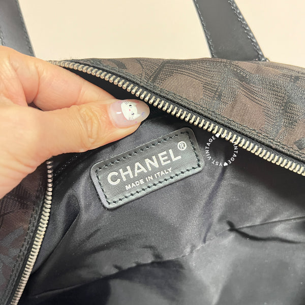 Vintage Chanel Coco Bar Baguette - Black*Brown