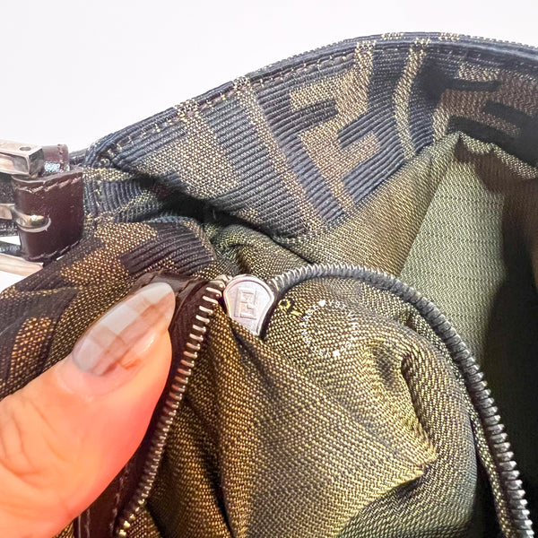 Vintage Fendi Mamma Baguette SHW