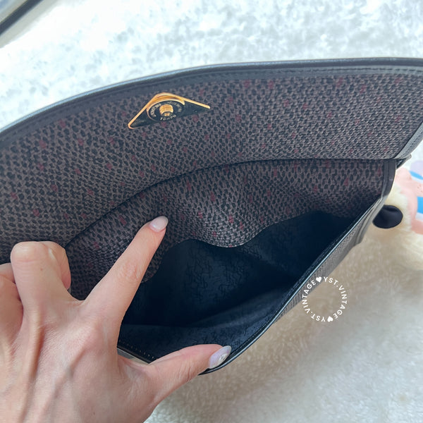 Vintage YSL 1990s Envelope Clutch