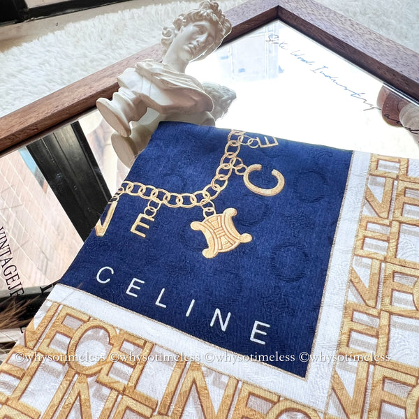 Vintage CELINE Scarfs/ Handkerchiefs (Manju/ Nanina/ Obelia/ Parinaz)