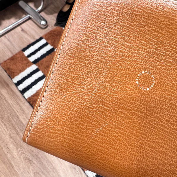 Vintage Loewe Velasquez Long Wallet - Caramel