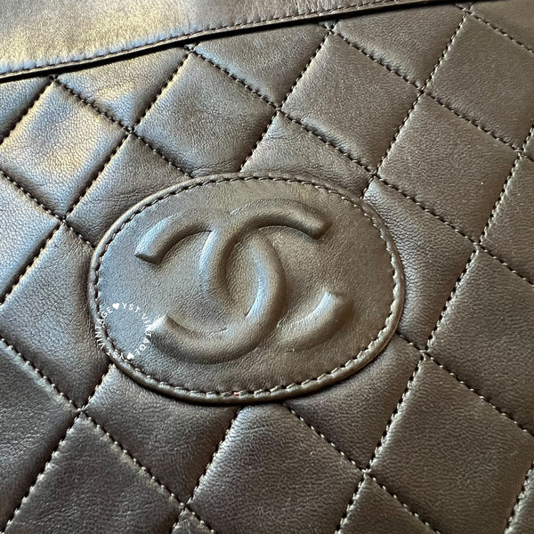 Vintage Chanel 2-Way Bag - Black 005