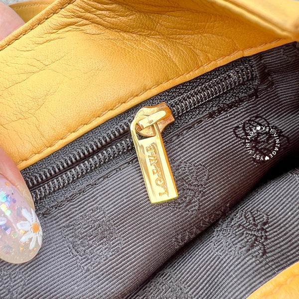 Vintage Loewe Mini Tote Bag - Beige