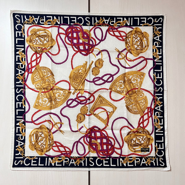 Vintage CELINE Scarfs/ Handkerchiefs (Manju/ Nanina/ Obelia/ Parinaz)