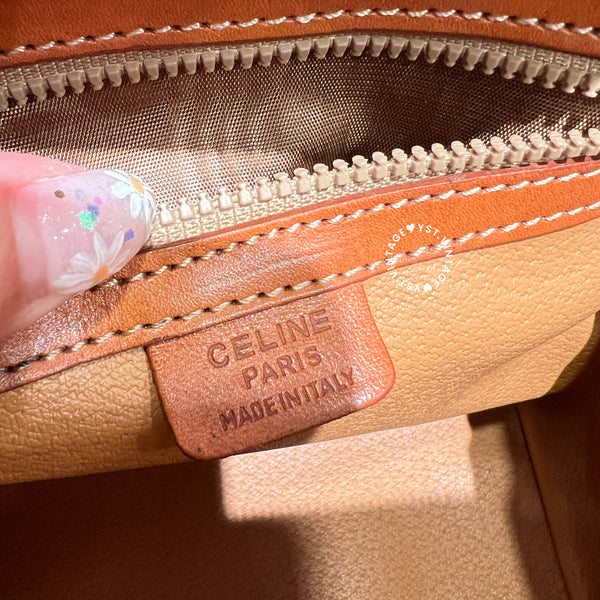 Vintage CELINE 1994s Macadam Mini Boston 002