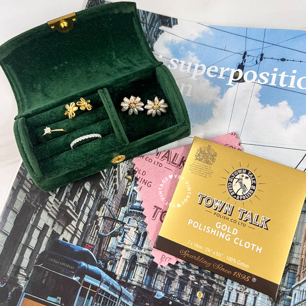 The Town Talk Polish Company 1895 GOLD Polishing Cloth