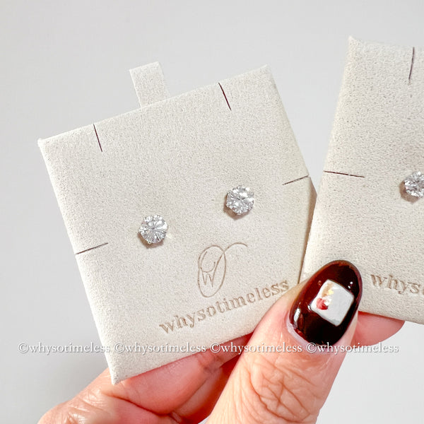 【Pre-order】Brillante Lab Grown Diamond 18KWG Earrings (2.0ct/ 1.0ct)
