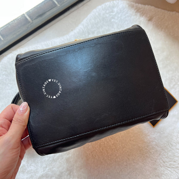 Vintage Chanel Bucket Bag - Black