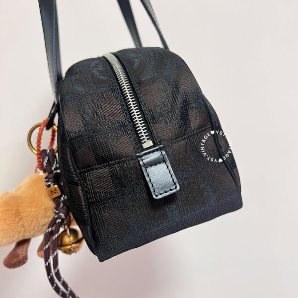 Vintage Chanel Coco Bar Baguette - Black*Brown