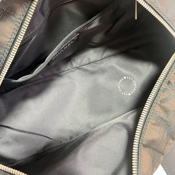 Vintage Chanel Coco Bar Baguette - Black*Brown